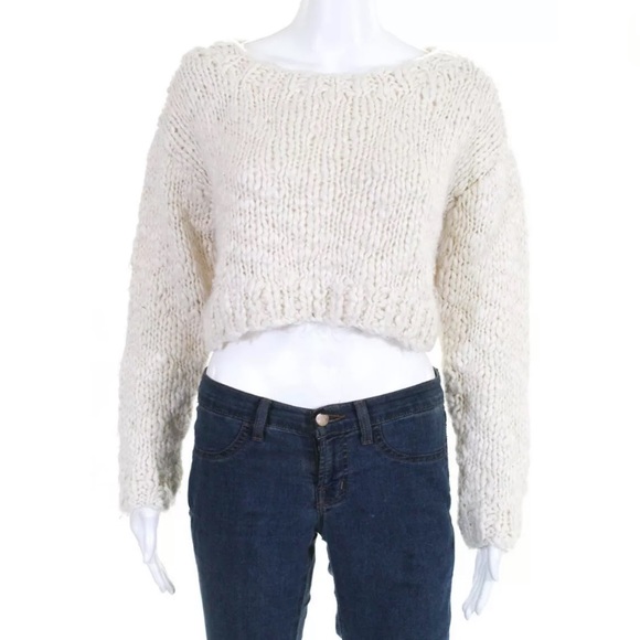Zara Sweaters - Zara chunky knit off white long sleeve sweater